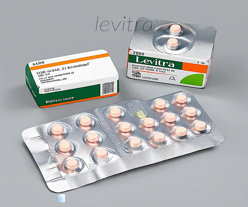 Farmaco generico del levitra